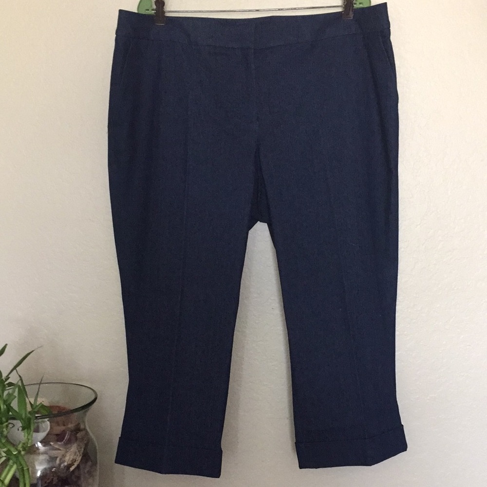 - Apostrophe women cropped pants plus size 18 W